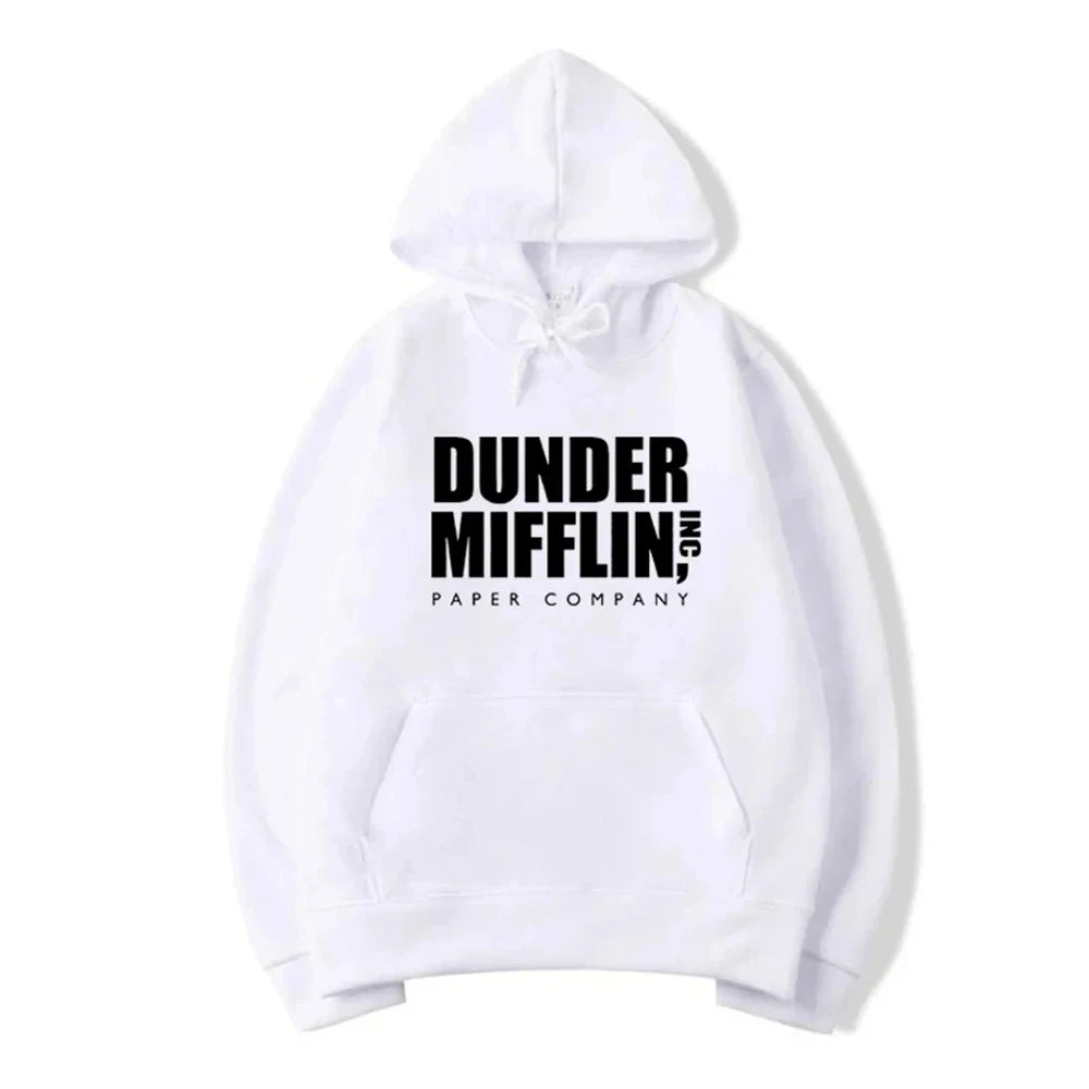 2025 The Office Dunder Mufflin INC Paper Hoodie Dwight Schrute Sweatshirt Men Women Hoodies Casual Pullover Hooded Sweater