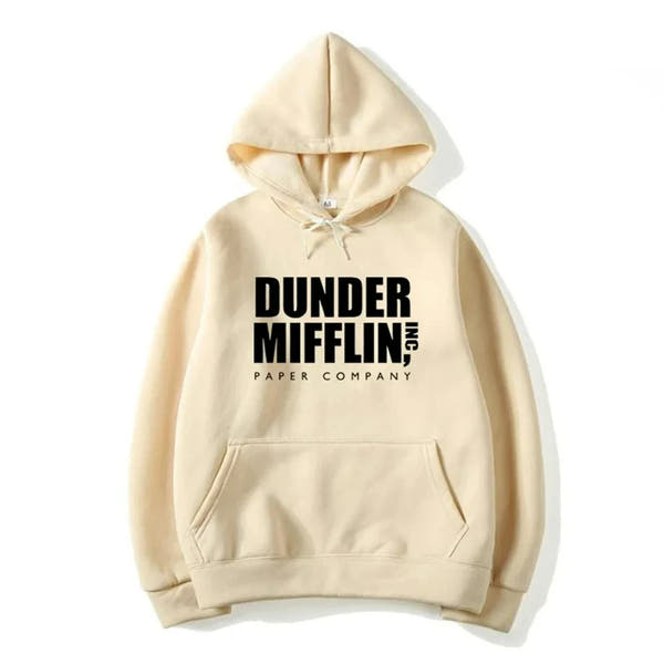 Paper Hoodie Dwight Schrute Sweatshirt Men Women Hoodies Casual Pullover Hooded Sweater