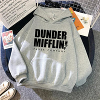 Paper Hoodie Dwight Schrute Sweatshirt Men Women Hoodies Casual Pullover Hooded Sweater