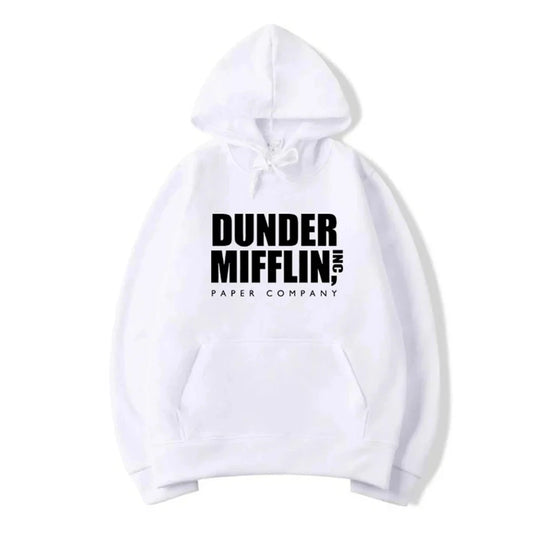 Paper Hoodie Dwight Schrute Sweatshirt Men Women Hoodies Casual Pullover Hooded Sweater