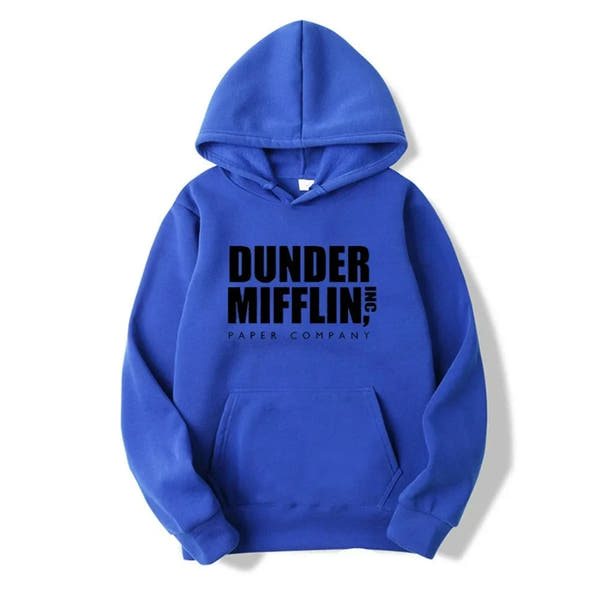 2025 The Office Dunder Mufflin INC Paper Hoodie Dwight Schrute Sweatshirt Men Women Hoodies Casual Pullover Hooded Sweater