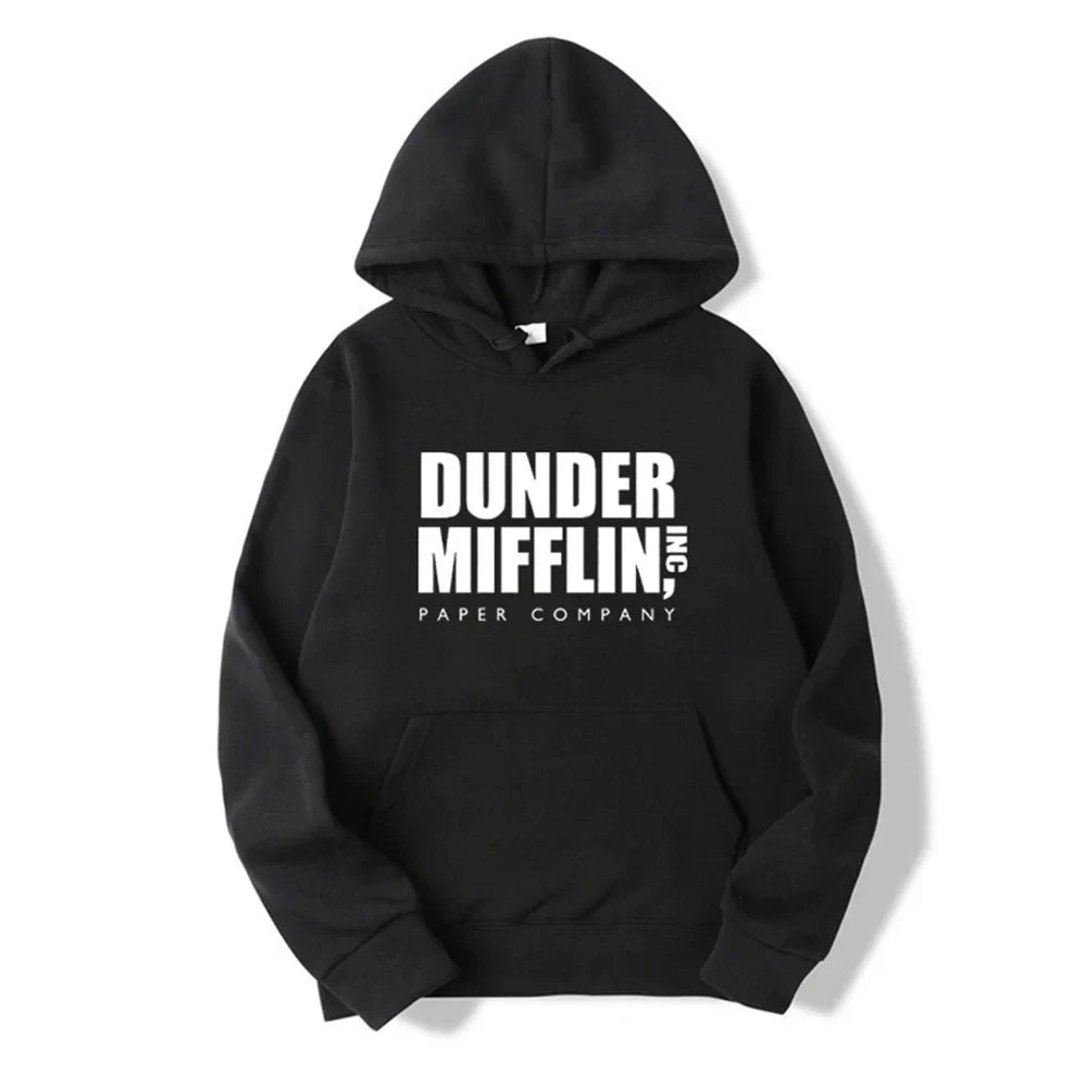 2025 The Office Dunder Mufflin INC Paper Hoodie Dwight Schrute Sweatshirt Men Women Hoodies Casual Pullover Hooded Sweater