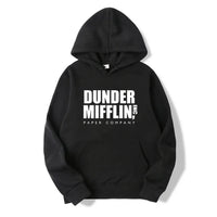 2025 The Office Dunder Mufflin INC Paper Hoodie Dwight Schrute Sweatshirt Men Women Hoodies Casual Pullover Hooded Sweater
